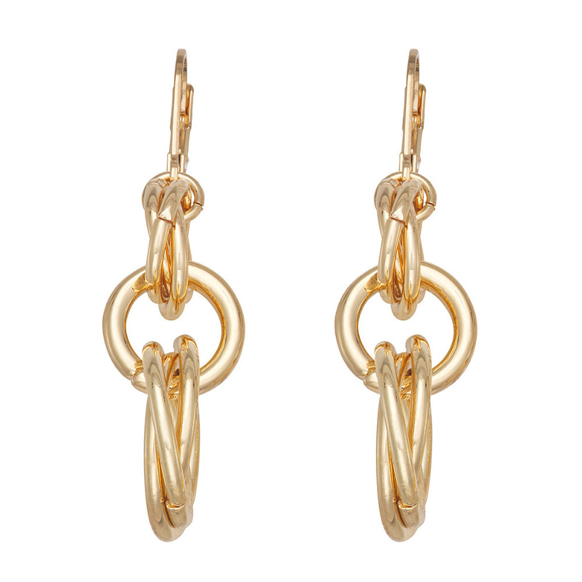 ARETES NAPIER COLOR DORADO FORMA CADENA 17G03159