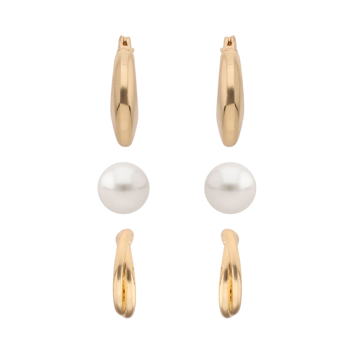 ARETES NAPIER COLOR DORADO DIFERENTES DISEÃ‘OS 17G03202