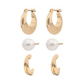 ARETES NAPIER COLOR DORADO DIFERENTES DISEÃ‘OS 17G03202