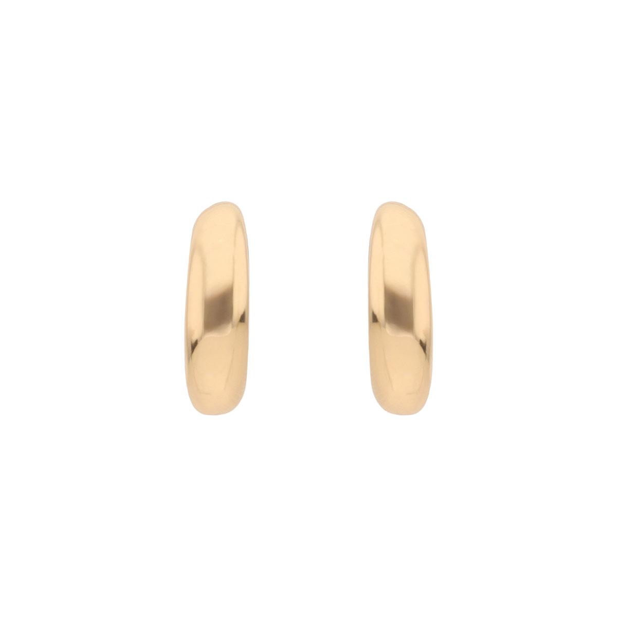 ARETES NAPIER COLOR DORADO FORMA LETRA C 17G03233