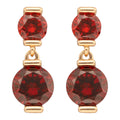 ARETES NAPIER SOCIAL CLR CZ KEY ITEM EARS SIAM