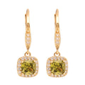 ARETES NAPIER SOCIAL CLR CZ KEY ITEM EARS ESMERALDA