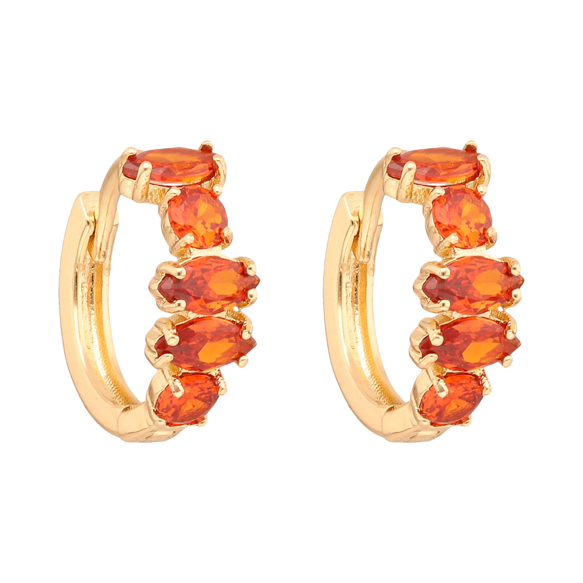 ARETES NAPIER SOCIAL CLR CZ KEY ITEM EARS SIAM