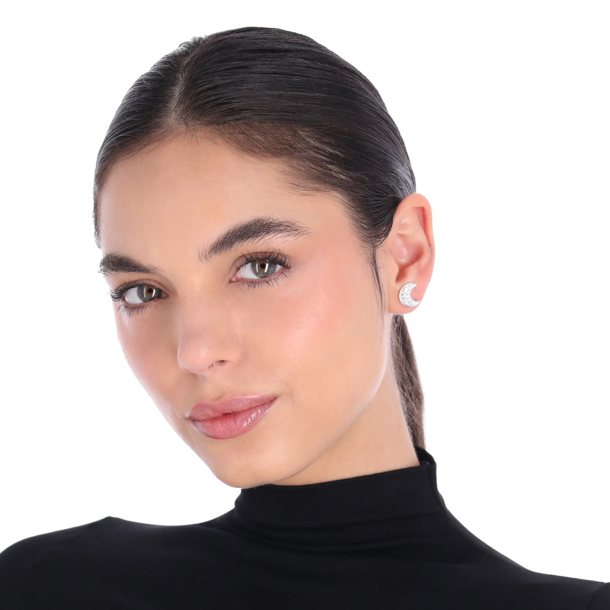 ARETES NAPIER SOCIAL CZ EARS M2 CRISTAL