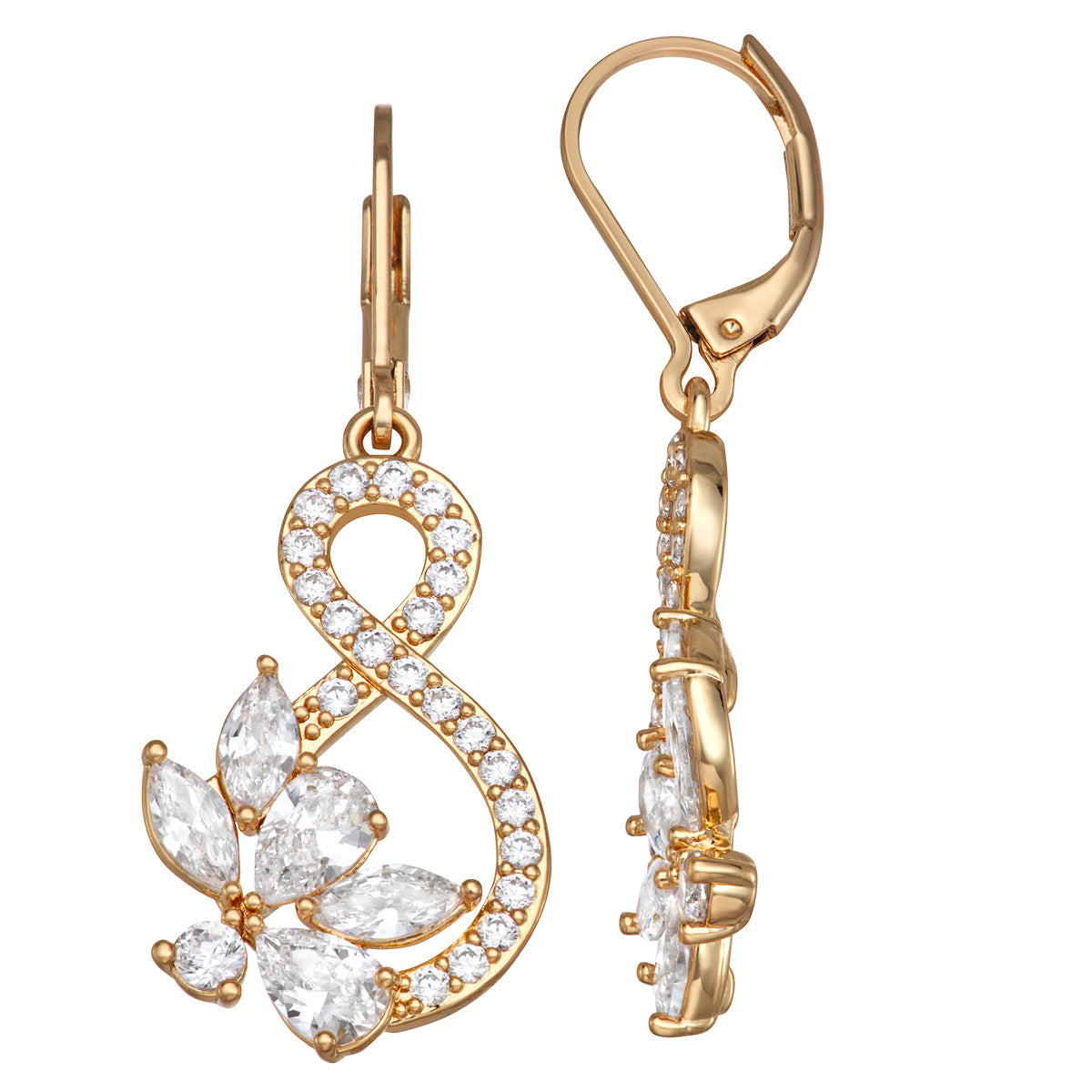 ARETES NAPIER SOCIAL CZ EARS M1 CRISTAL