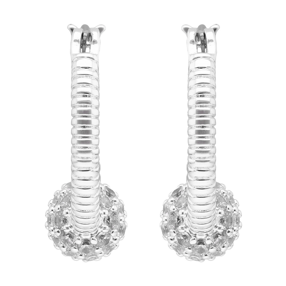 ARETES NAPIER SOCIAL CZ EARS M2 CRISTAL