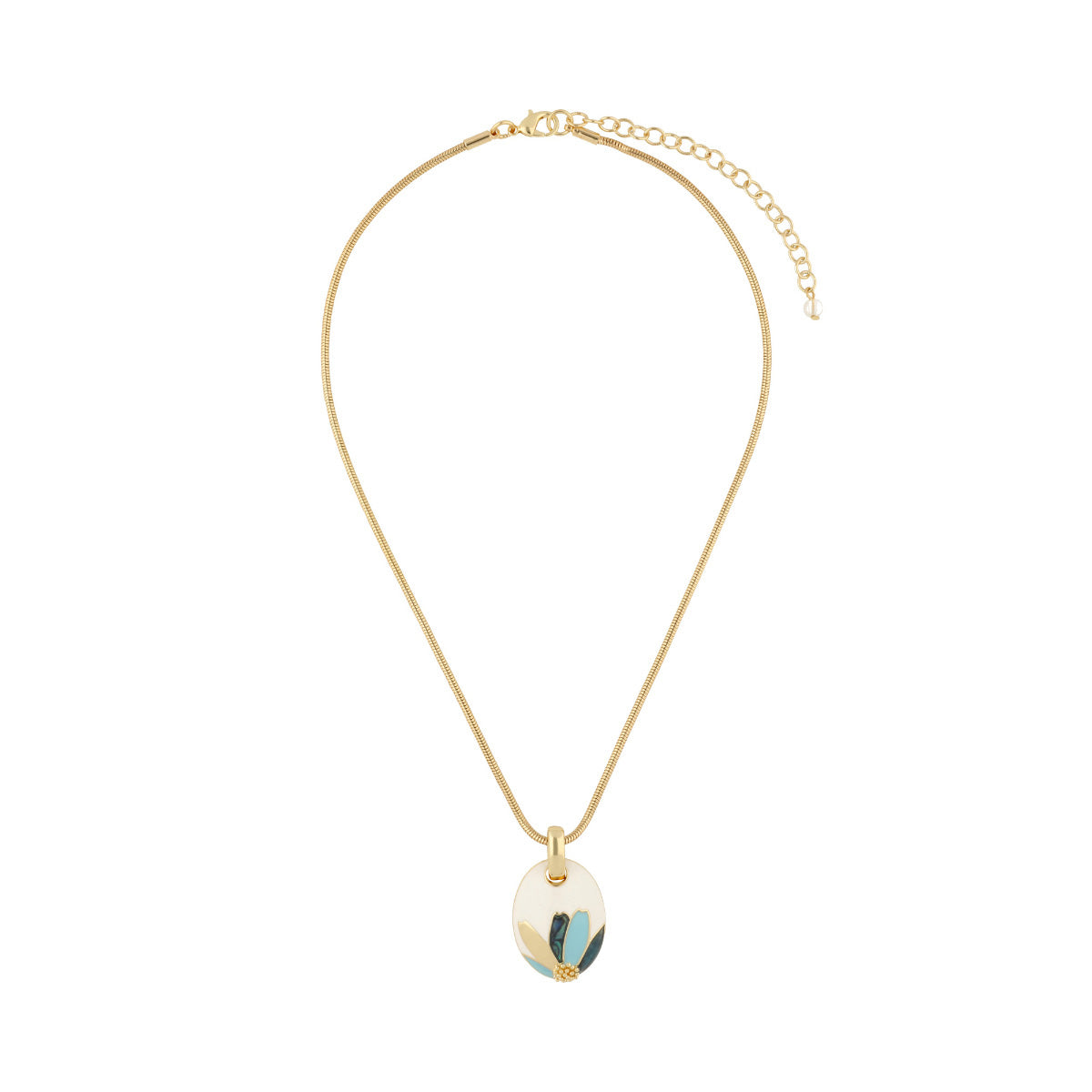 COLLAR NAPIER SPRING BLOOMS ORO