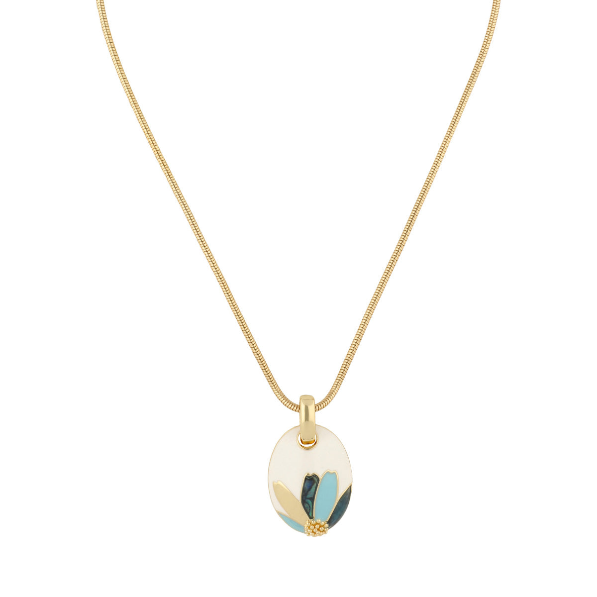 COLLAR NAPIER SPRING BLOOMS ORO