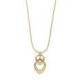 COLLAR NAPIER TWISTED PETALS ORO