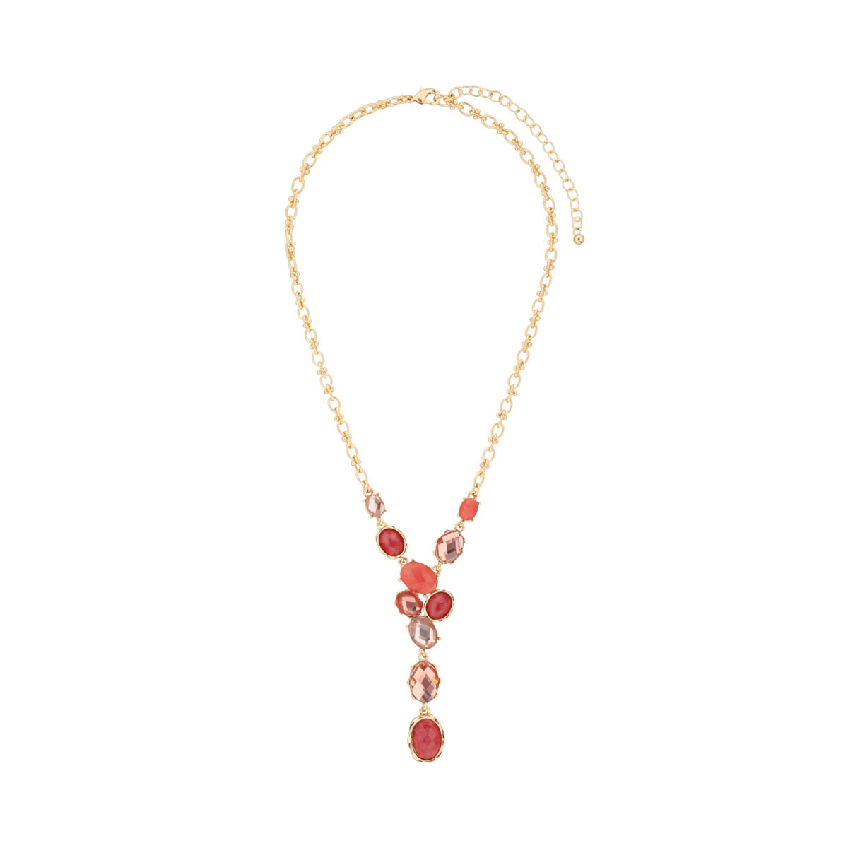 COLLAR NAPIER NK 16IN BERRY SWEET Y NK - GLD/MLT DORADO