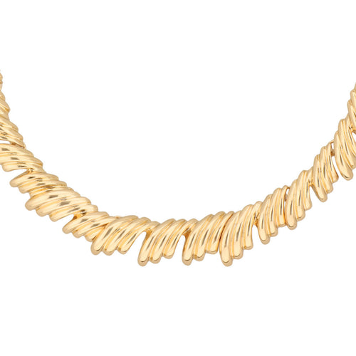 COLLAR NAPIER NK 16IN GOLDEN WAVES COLLAR - GLD DORADO