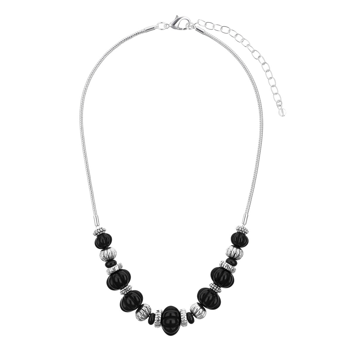 COLLAR NAPIER MIDNIGHT BEADS NEGRO