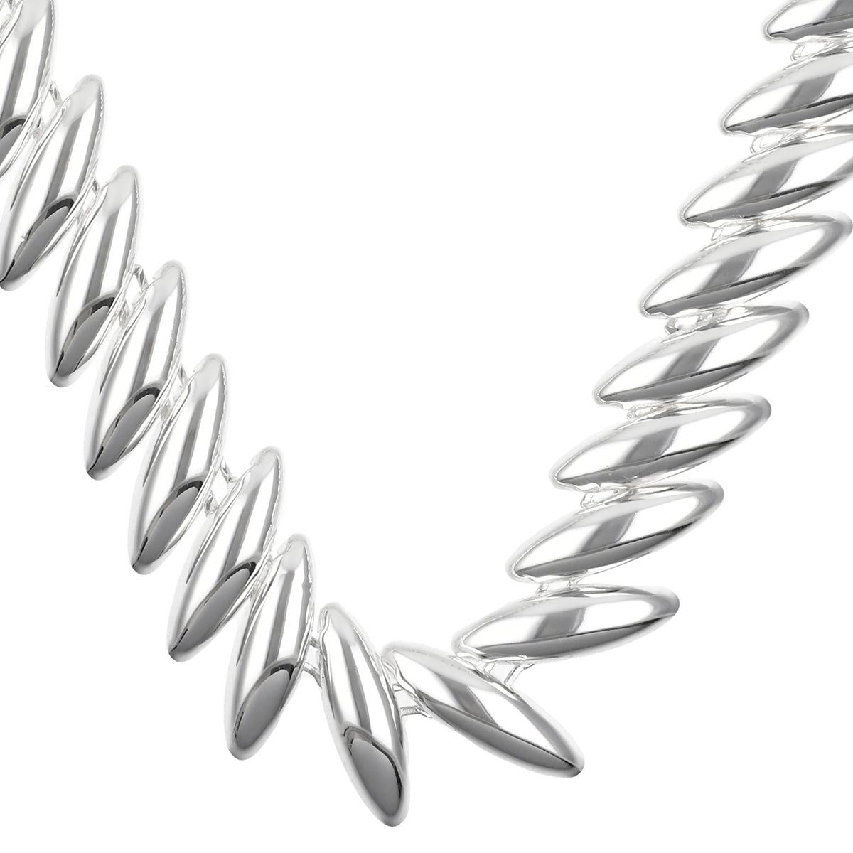 COLLAR NAPIER SILVER PATTERNS