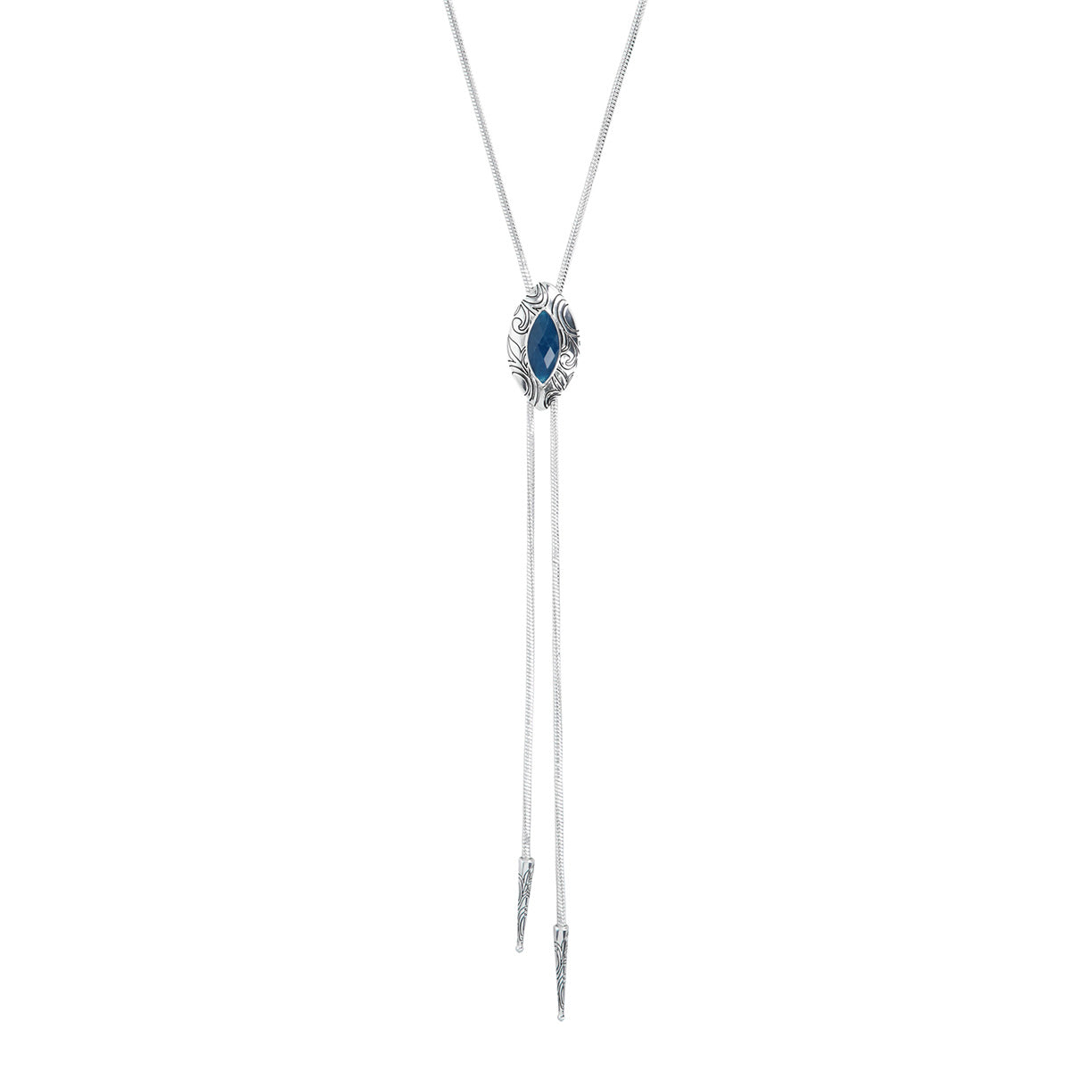 COLLAR NAPIER WESTSIDE AZUL