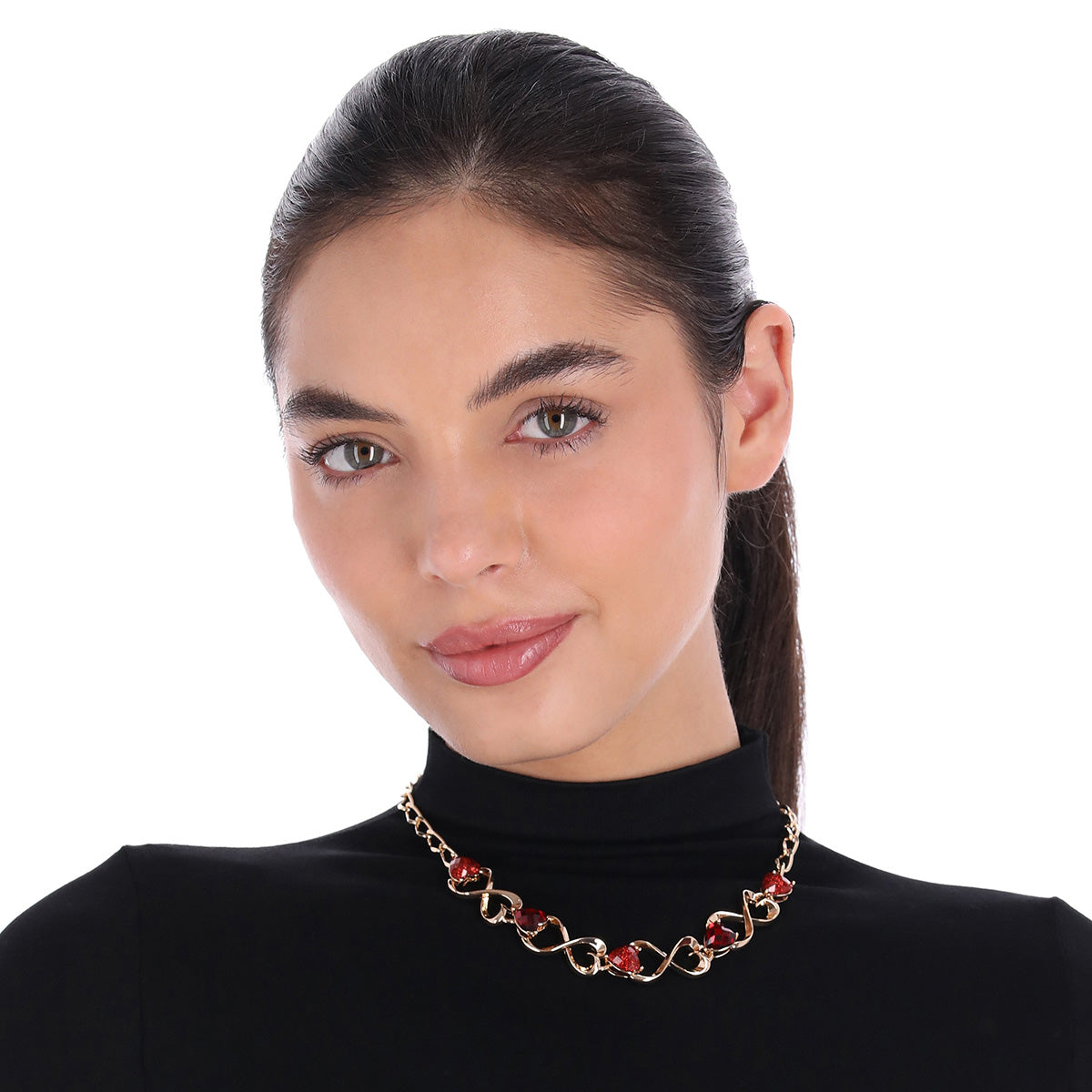 COLLAR NAPIER LOVE HEARTS SIAM