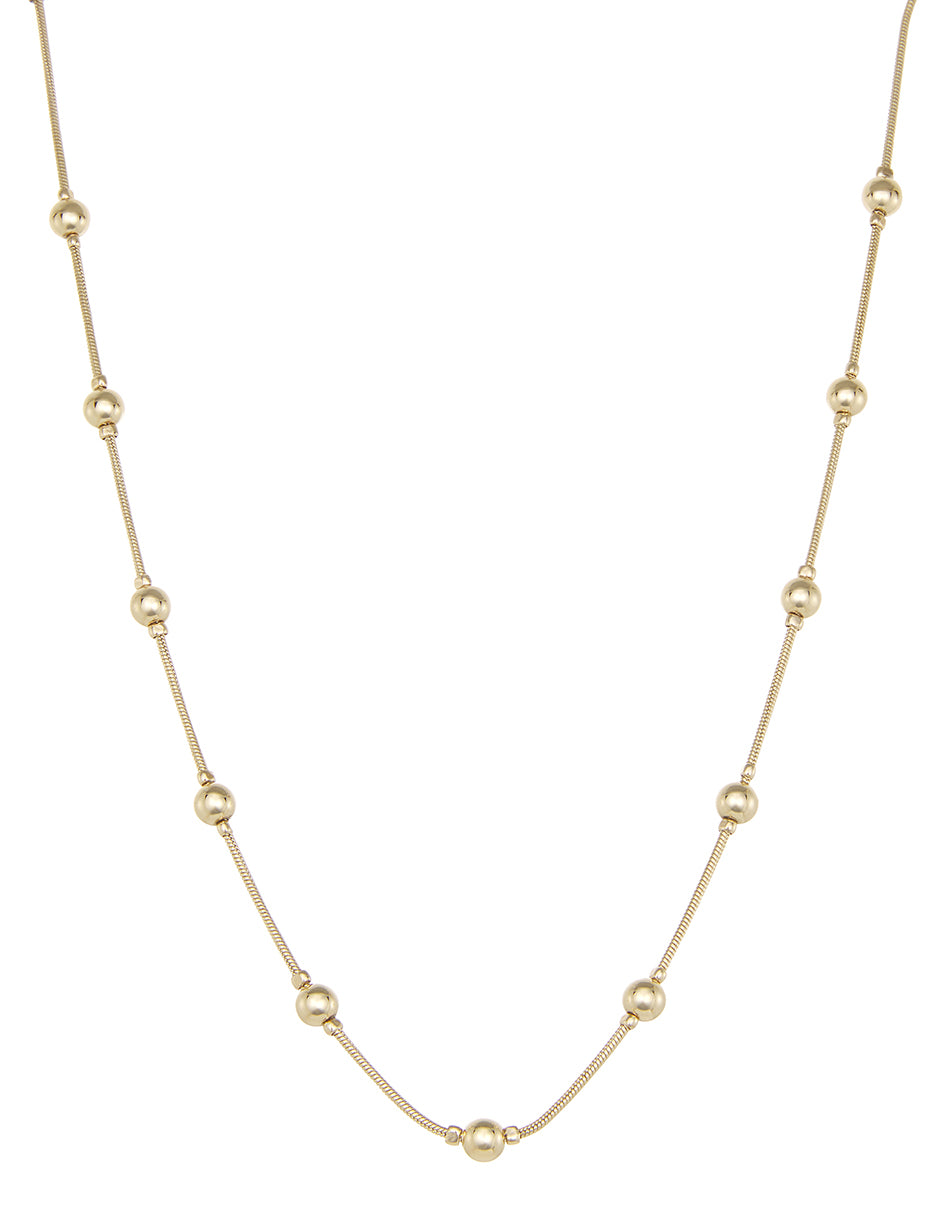 Collar Napier Color Dorado Basic Para Mujer 17N00872