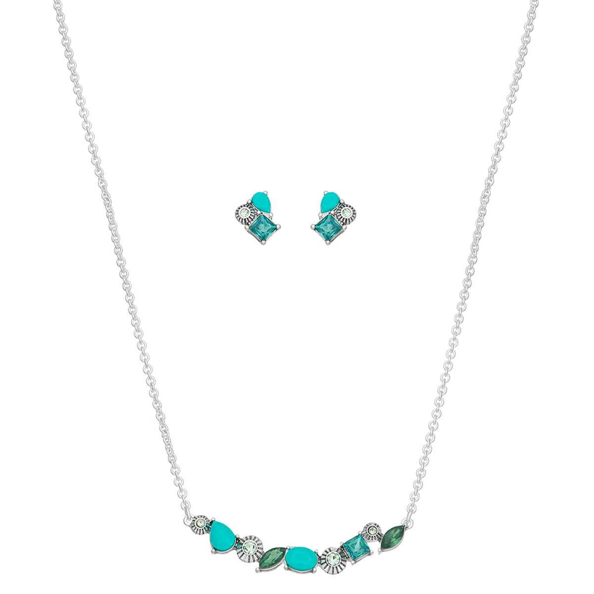 SET NAPIER BEAUTY GEMS PLATA