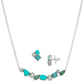 SET NAPIER BEAUTY GEMS PLATA