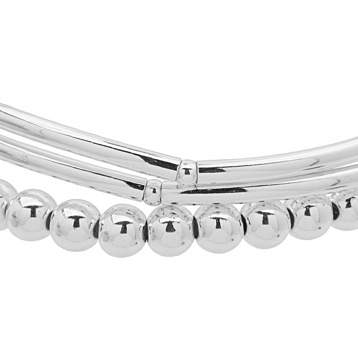 PULSERA NINE WEST SET SILVER PLATA