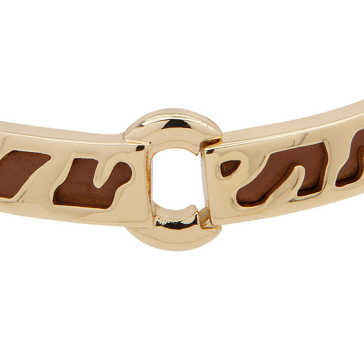 PULSERA NINE WEST ANIMAL INSTINCT DORADO