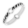 PULSERA NINE WEST ANIMAL INSTINCT PLATA