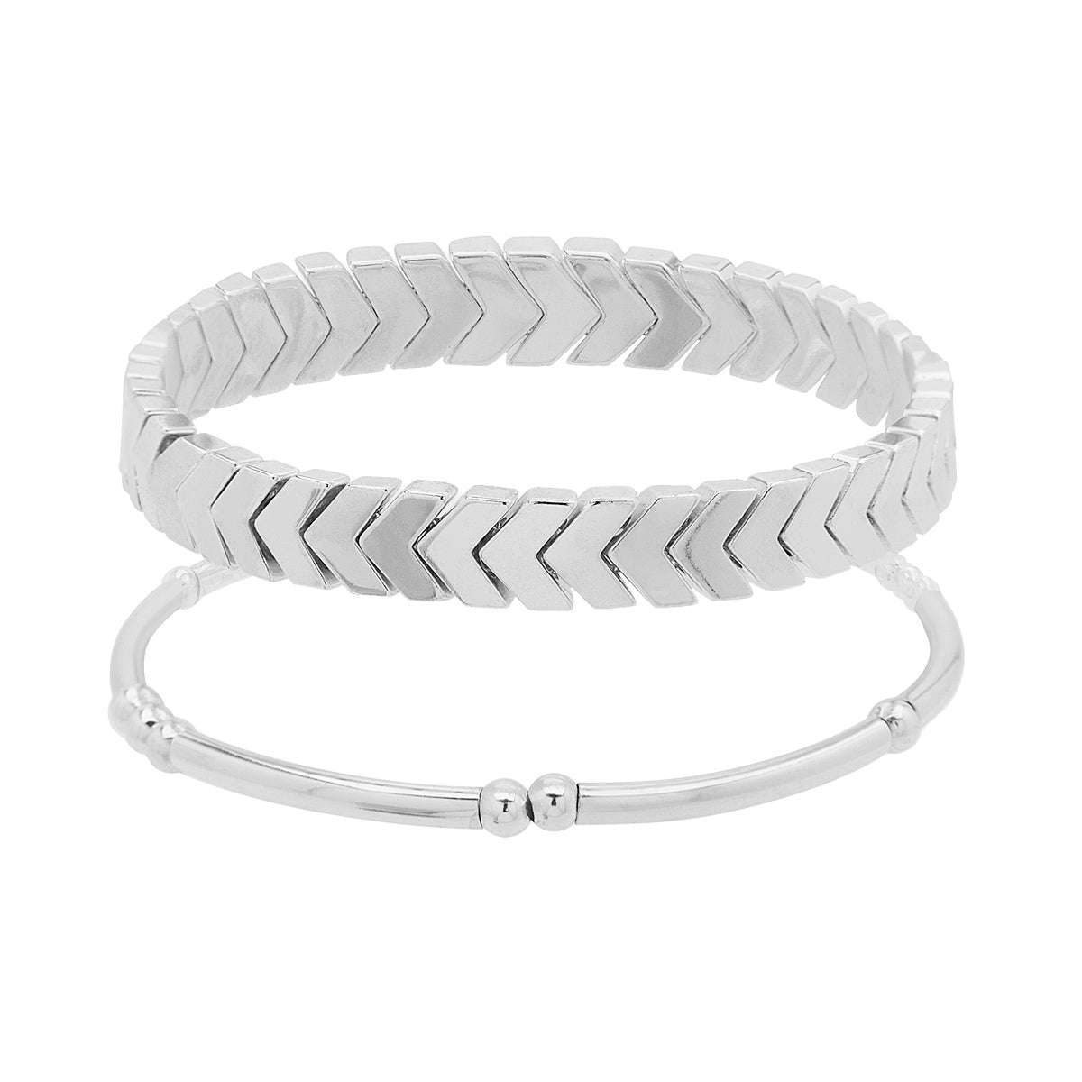 PULSERA NINE WEST SILVER PLENTY PLATA