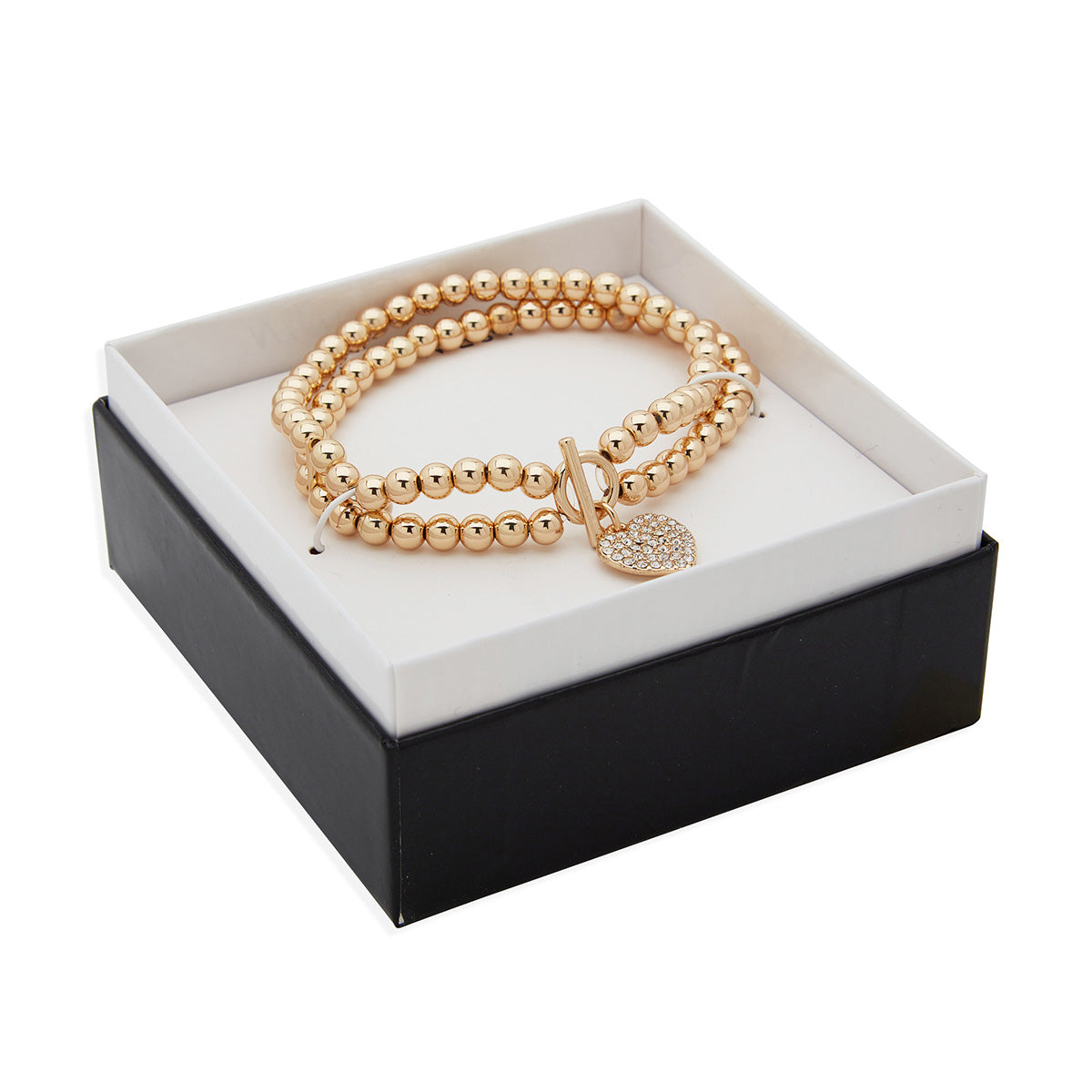 PULSERA NINE WEST NOV SPRING BOX 2 DORADO