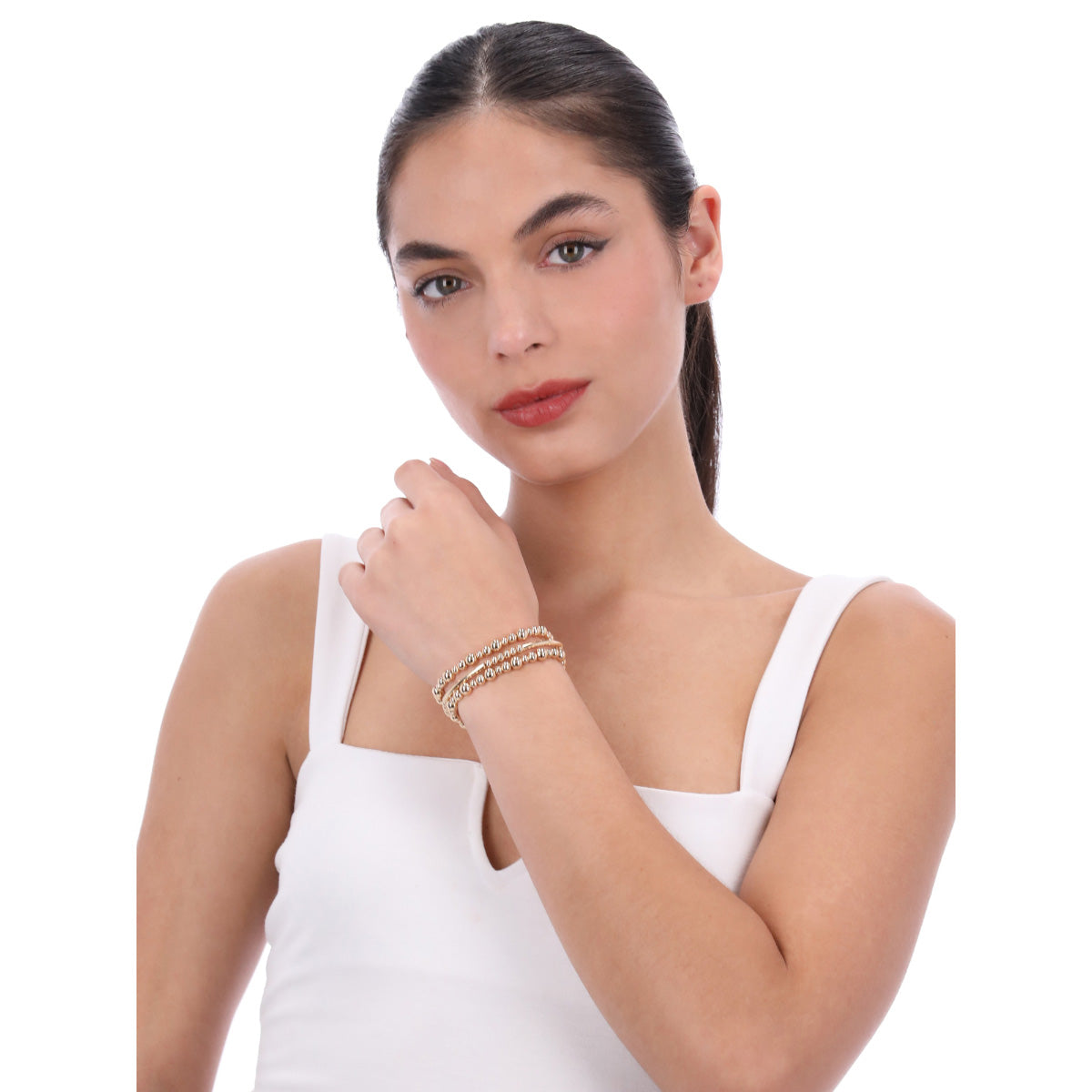 PULSERA NINE WEST NOV MKT BOX 1 DORADO