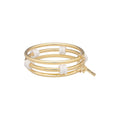 PULSERA NINE WEST COLORED RONDELLES DORADO