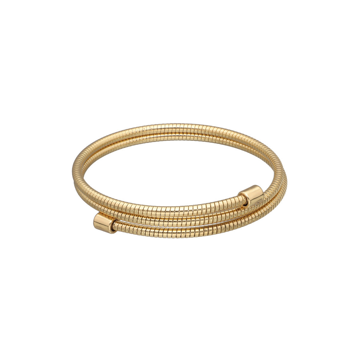 PULSERA NINE WEST METAL COILS DORADO