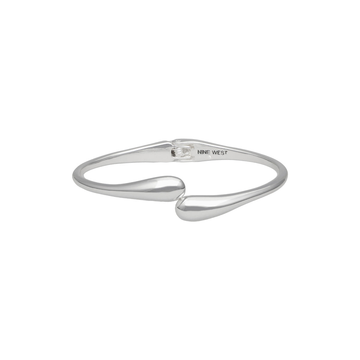 PULSERA NINE WEST TEARDROP METAL SILVER PLATEADO