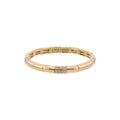 PULSERA NINE WEST PAVE TUNNELS DORADO