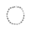 PULSERA NINE WEST NOV MKT TENNIS ADDS PLATEADO