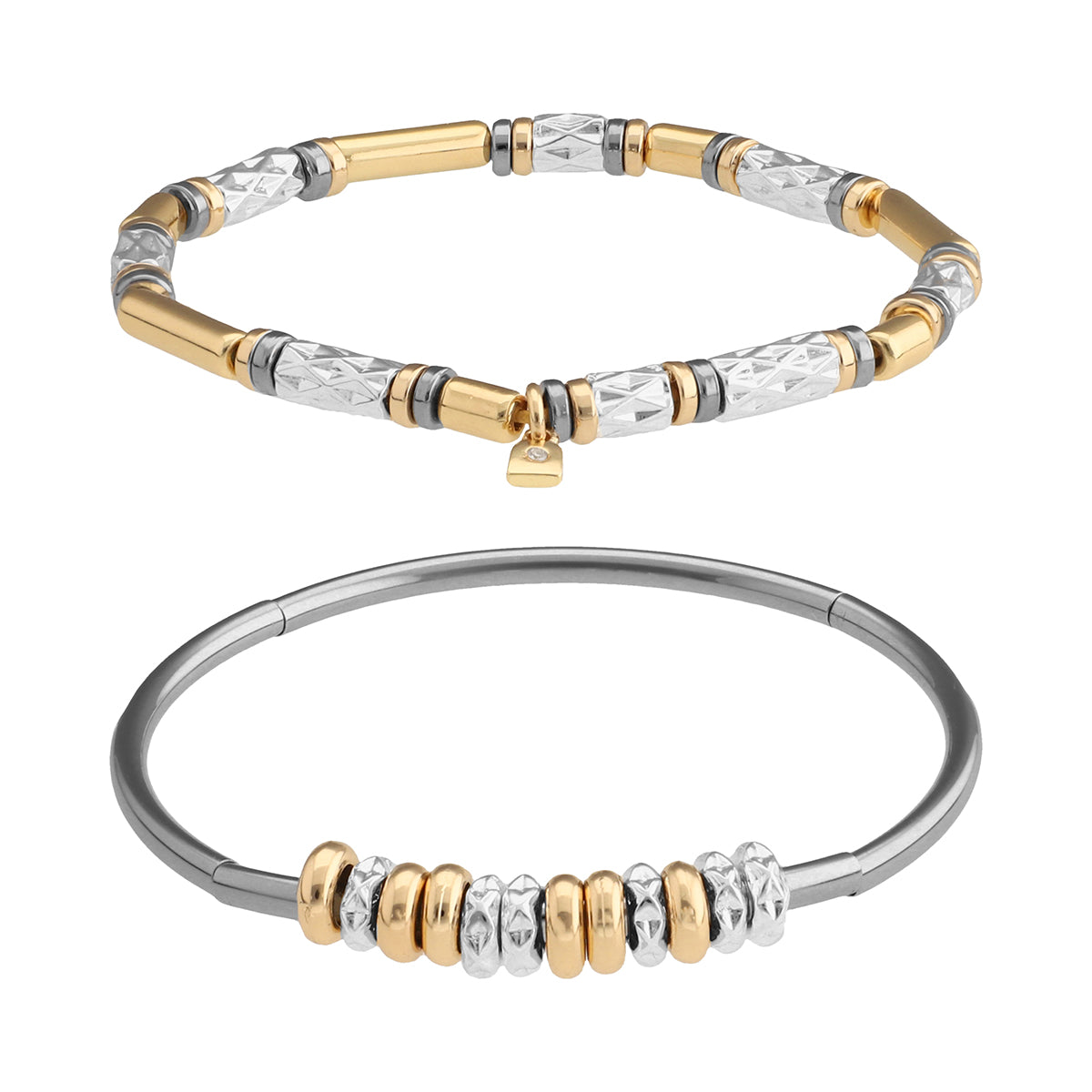 BOX PULSERA NINE WEST COLOR BITONO FORMA CIRCULAR 19B01599