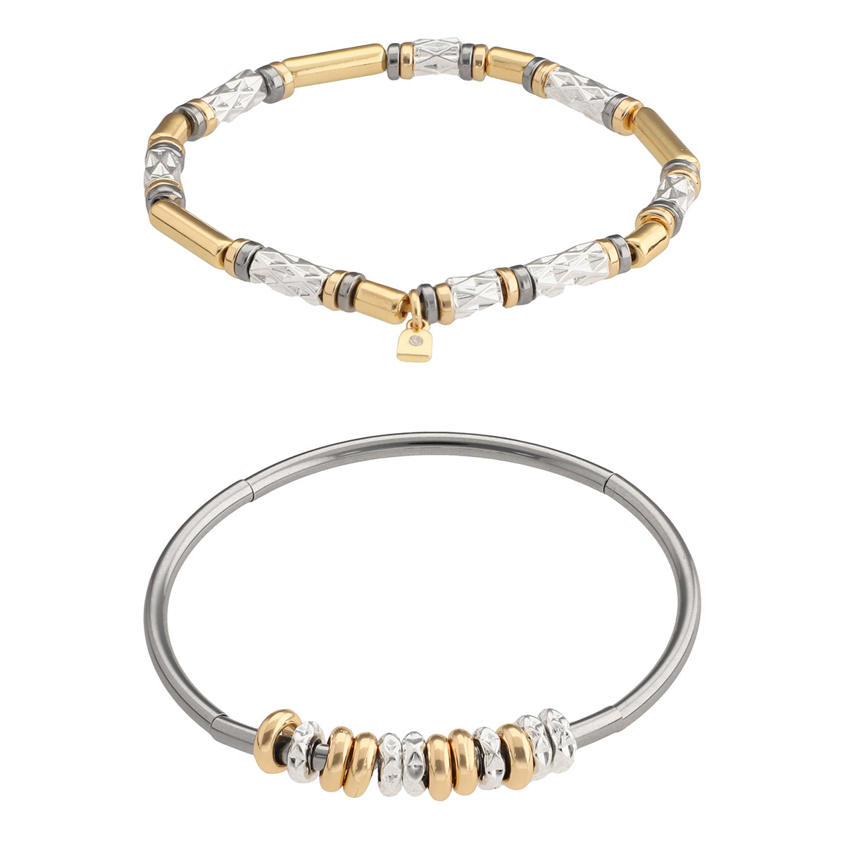 BOX PULSERA NINE WEST COLOR BITONO FORMA CIRCULAR 19B01599