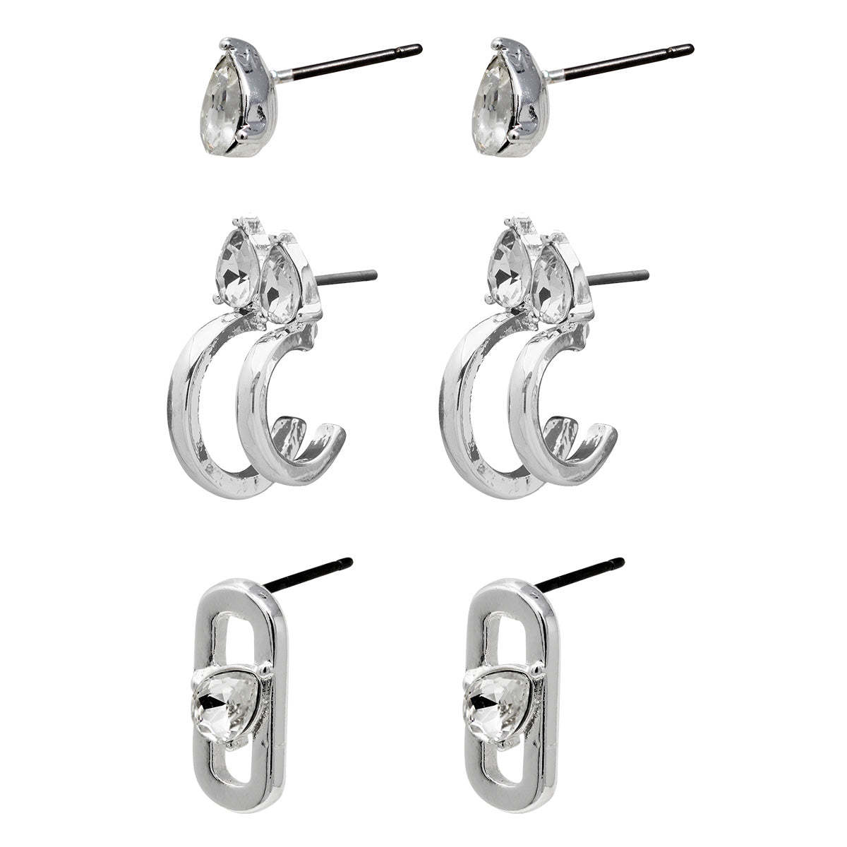 ARETES NINE WEST PAPER CLIP SOCIAL PLATA