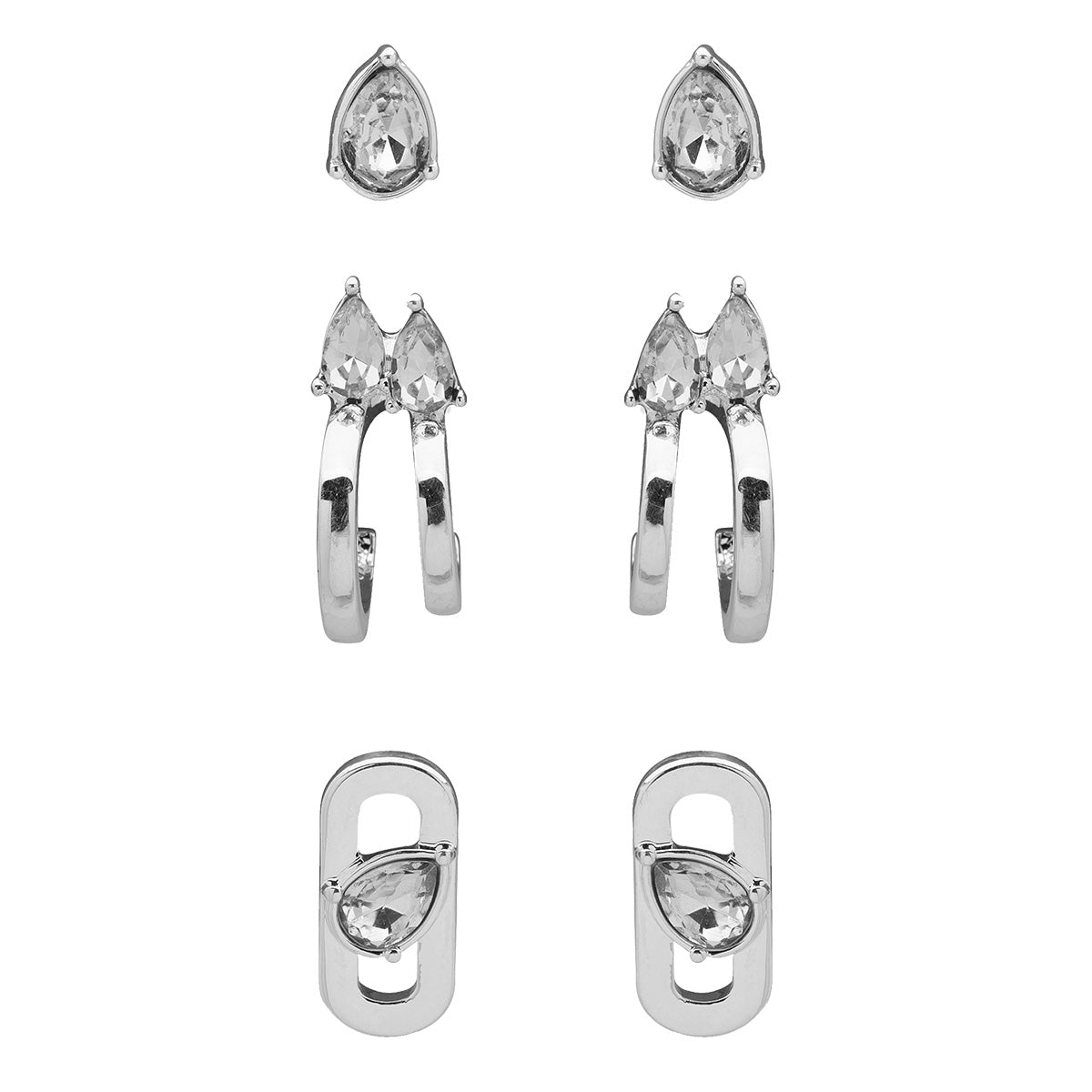 ARETES NINE WEST PAPER CLIP SOCIAL PLATA