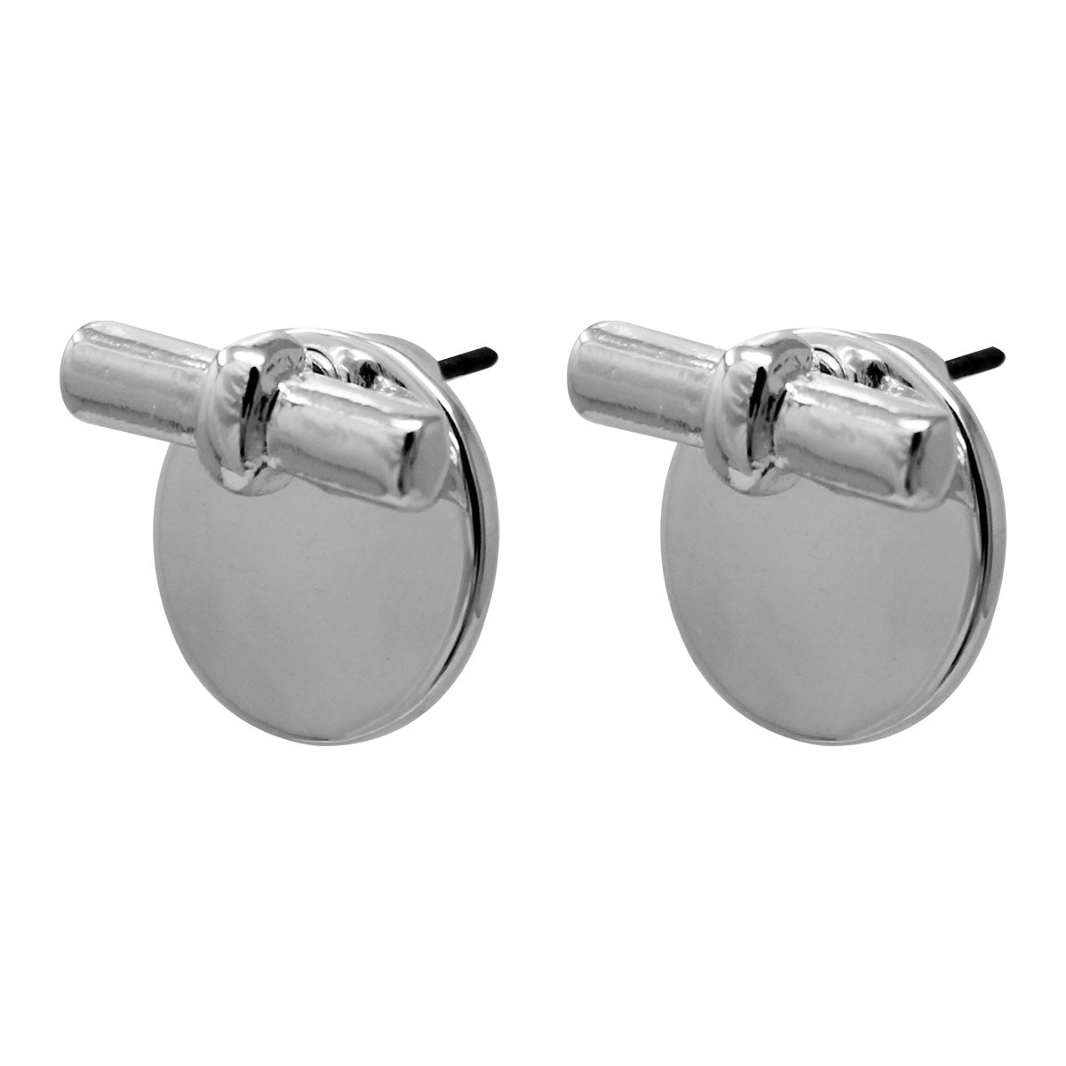 ARETES NINE WEST SET SILVER PLATA
