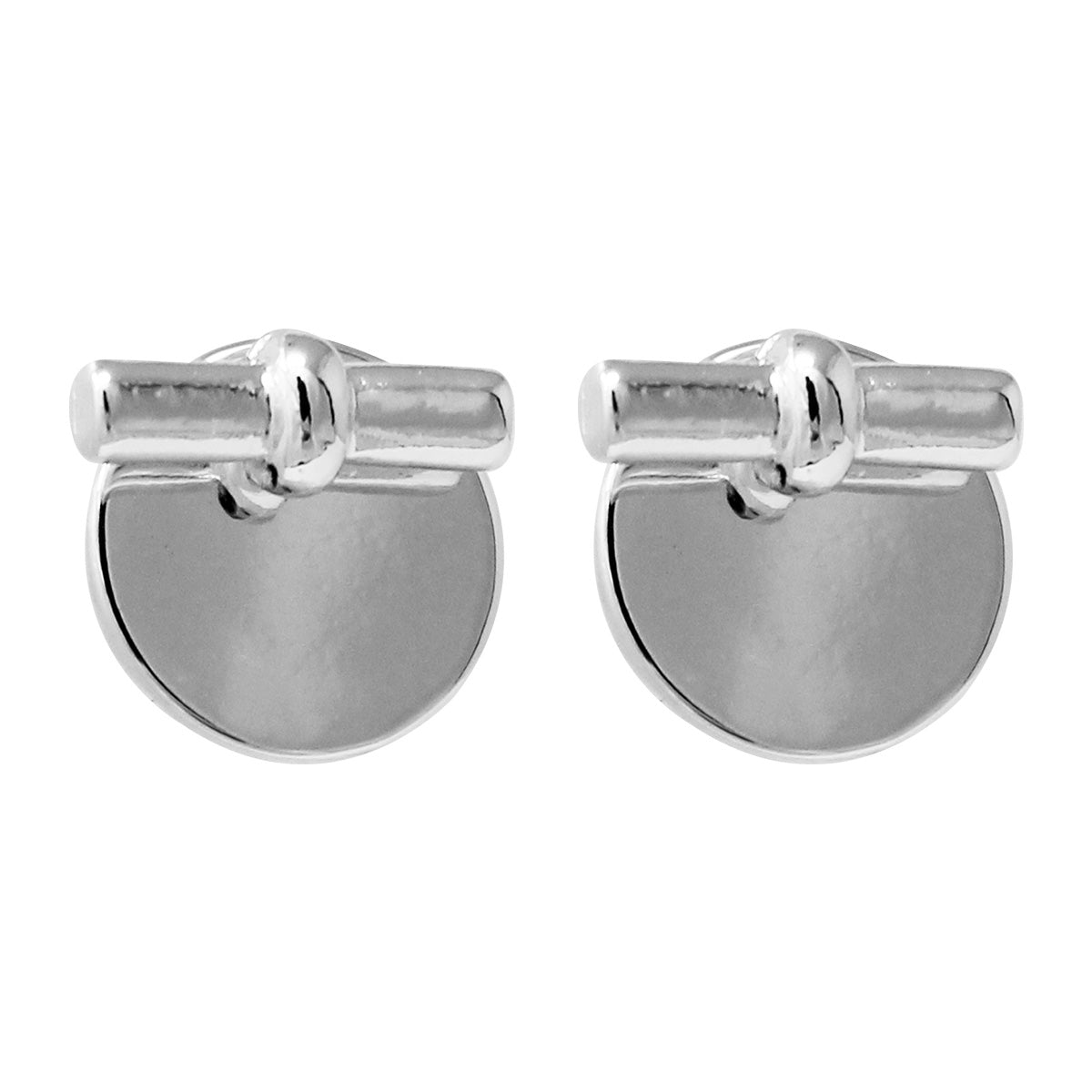 ARETES NINE WEST SET SILVER PLATA