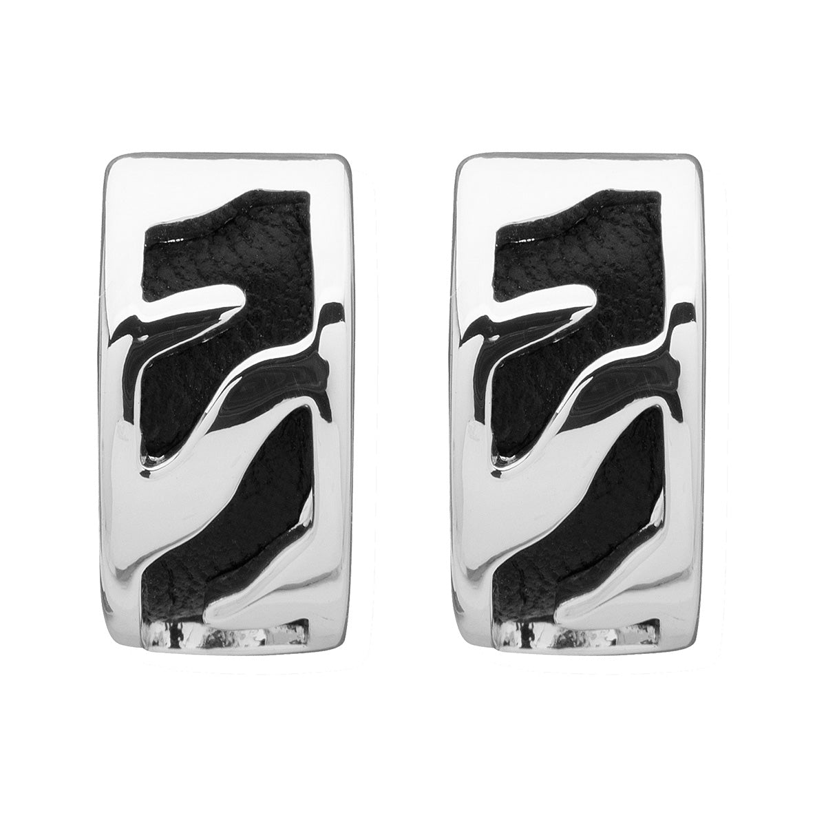 ARETES NINE WEST ANIMAL INSTINCT PLATA