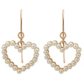 ARETES NINE WEST PEARL DORADO
