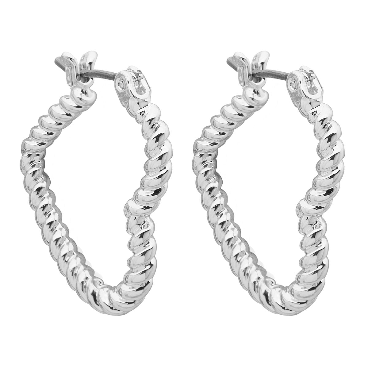 ARETES NINE WEST BASIC MTL EARS MAY MKT 1 PLATA