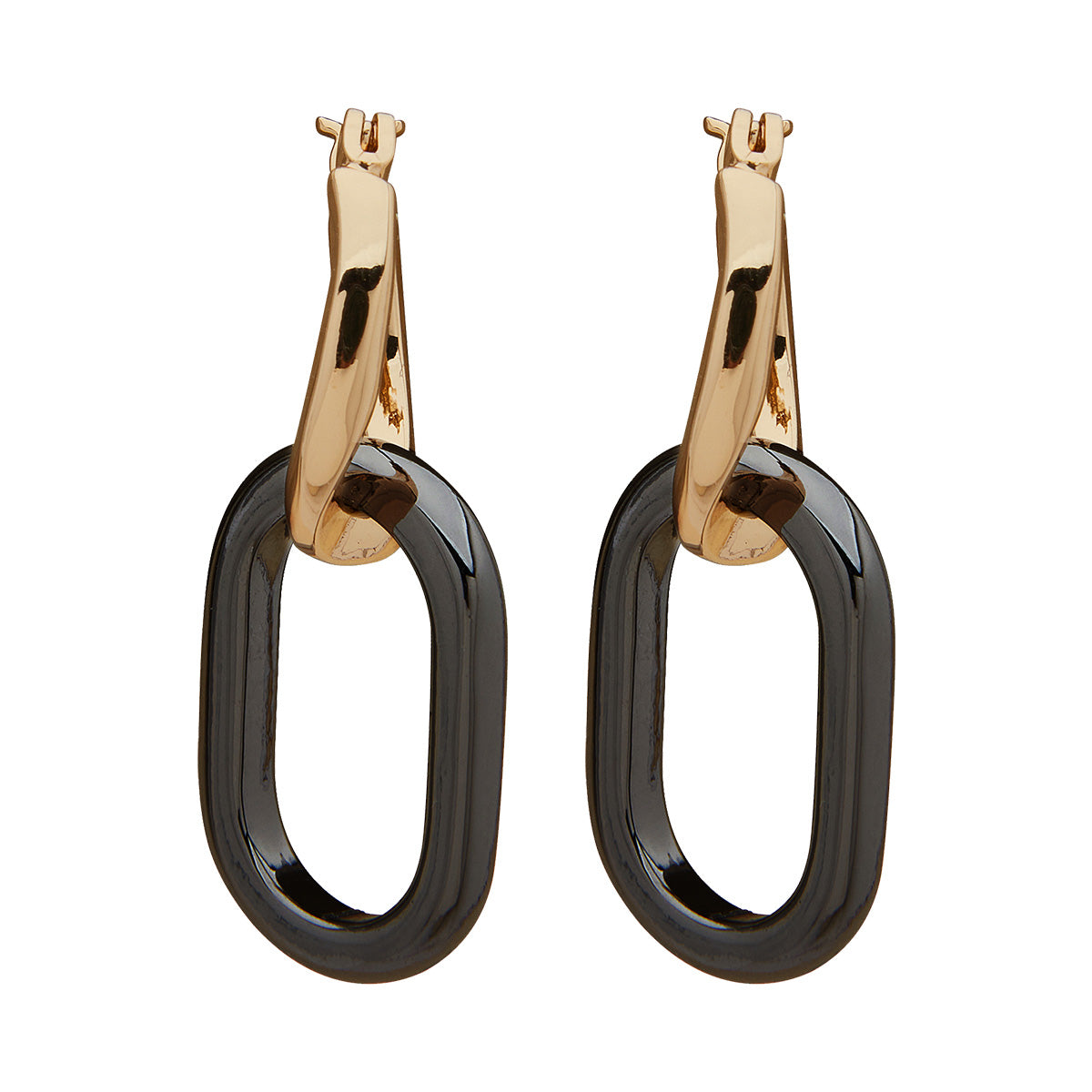 ARETES NINE WEST BASIC METAL EARS AUG 1 BITONO