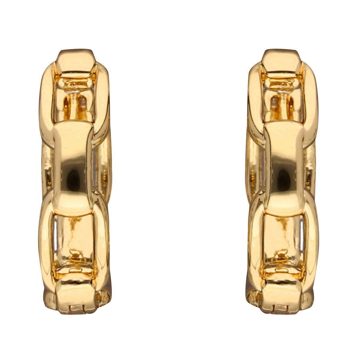 ARETES NINE WEST METAL WHEAT CHAINS DORADO