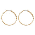 ARETES NINE WEST CUSHION METAL GLD - RCLR DORADO