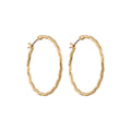 ARETES NINE WEST METAL EARS NOV MKT 1 DORADO