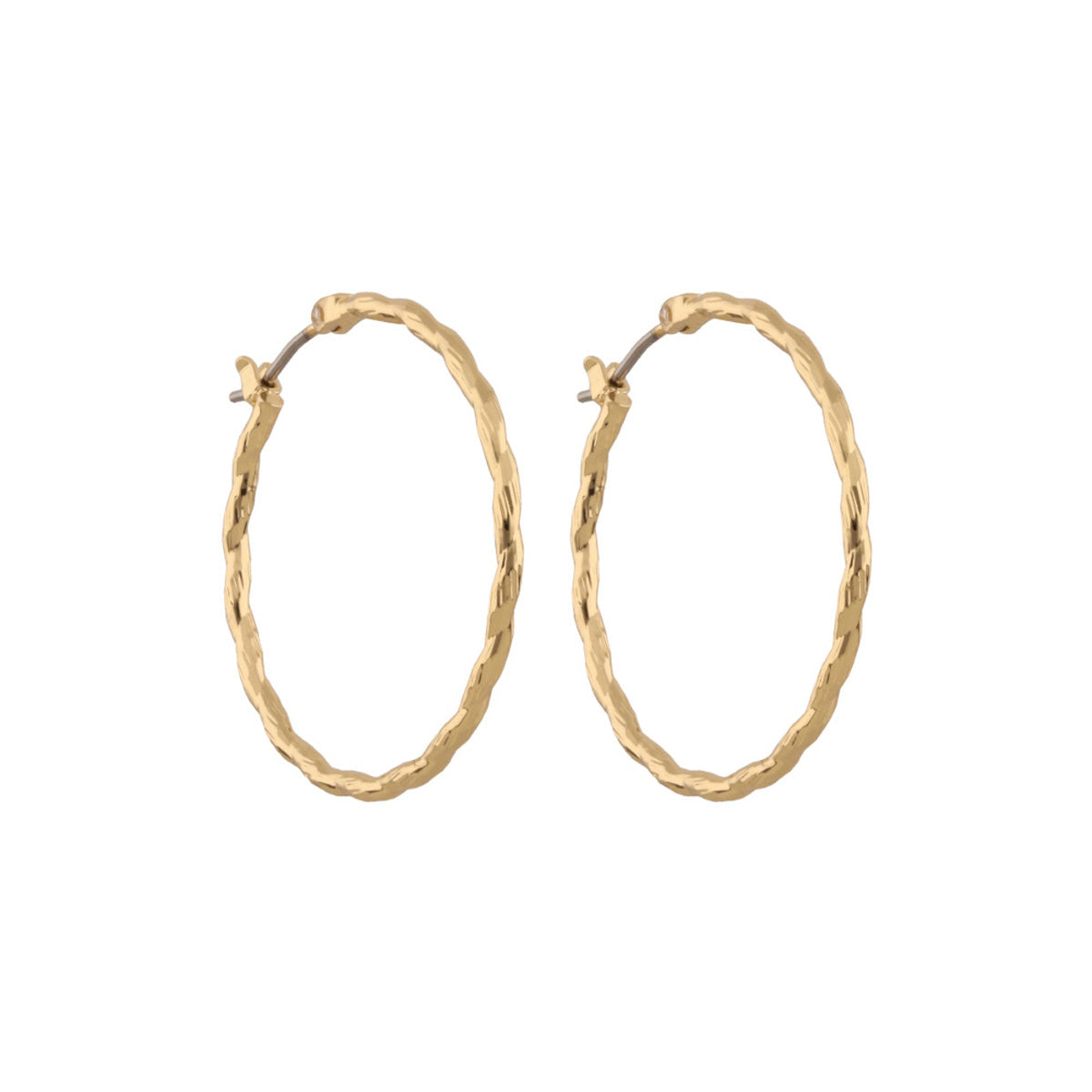 ARETES NINE WEST METAL EARS NOV MKT 1 DORADO