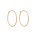 ARETES NINE WEST METAL EARS NOV MKT 1 DORADO