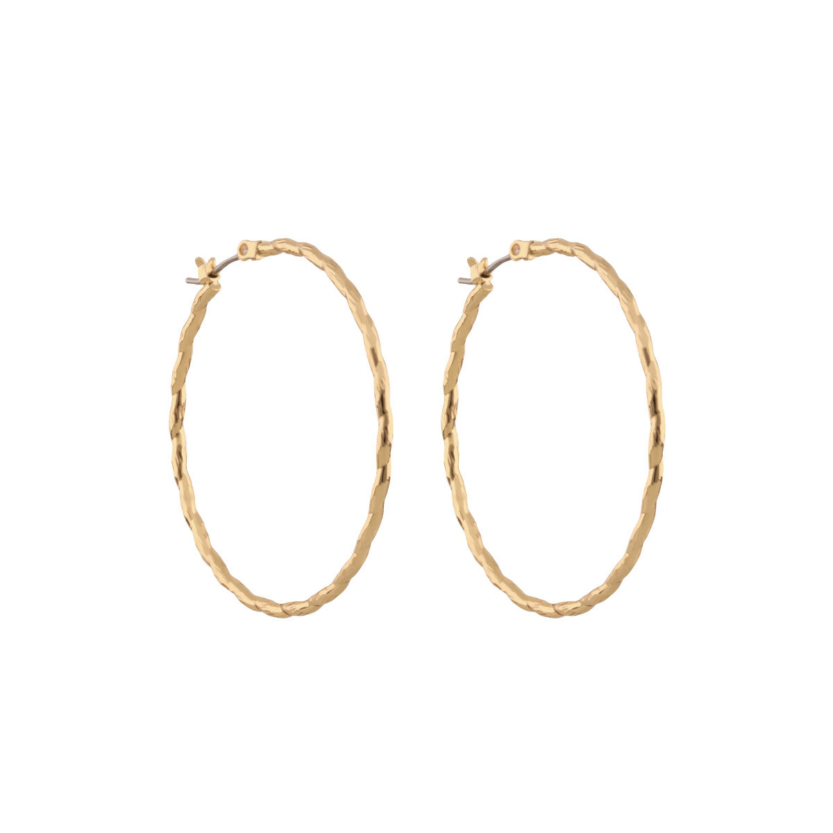ARETES NINE WEST METAL EARS NOV MKT 1 DORADO