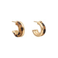 ARETES NINE WEST CHEETAH TAIL DORADO